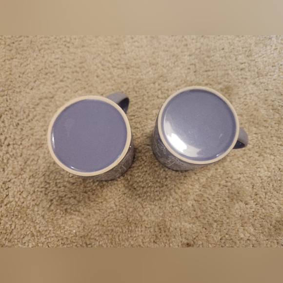 Modern Cottage "Let's Stay Home" Mug - Purple Set Of 2 - Picture 3 of 4